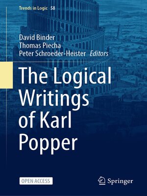 cover image of The Logical Writings of Karl Popper